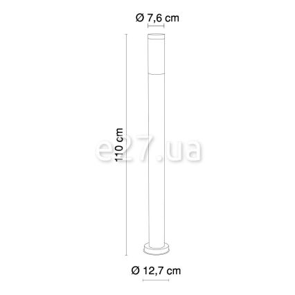 Globo - Lauko šviestuvas 1xE27/60W/230V IP44