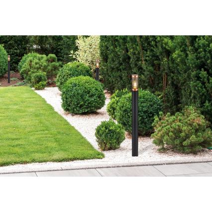 Globo - Lauko šviestuvas 1xE27/23W/230V IP44 110 cm juoda/varis