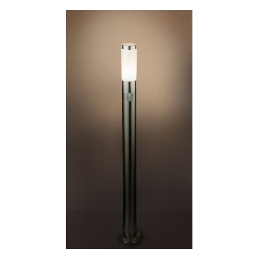 Globo - Lauko šviestuvas su jutikliu 1xE27/60W/230V 110 cm IP44