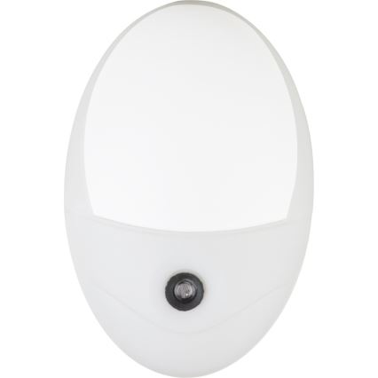 Globo - LED Lizdo orientacinė lemputė su jutikliu 4xLED/0,6W/230V 6500K