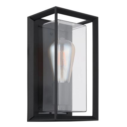 Globo - Lauko sieninis šviestuvas 1xE27/60W/230V IP44 juoda