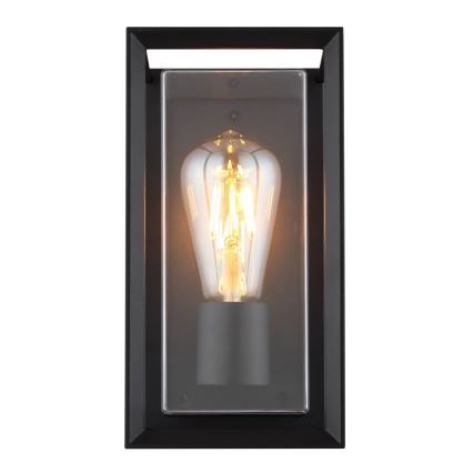 Globo - Lauko sieninis šviestuvas 1xE27/60W/230V IP44 juoda