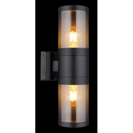 Globo - Lauko sieninis šviestuvas 2xE27/60W/230V IP44