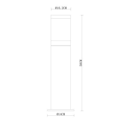 Globo - Lauko šviestuvas 1xE27/60W/230V 50 cm IP44