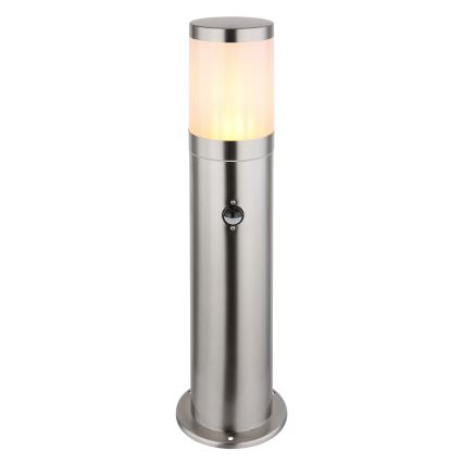 Globo - Lauko šviestuvas su jutikliu 1xE27/60W/230V 50 cm