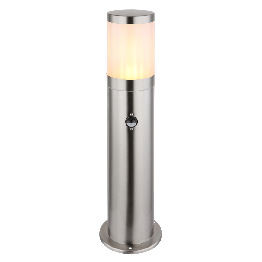 Globo - Lauko šviestuvas su jutikliu 1xE27/60W/230V 50 cm