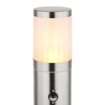 Globo - Lauko šviestuvas su jutikliu 1xE27/60W/230V 50 cm