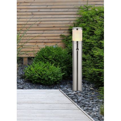 Globo - Lauko šviestuvas su jutikliu 1xE27/60W/230V 80 cm