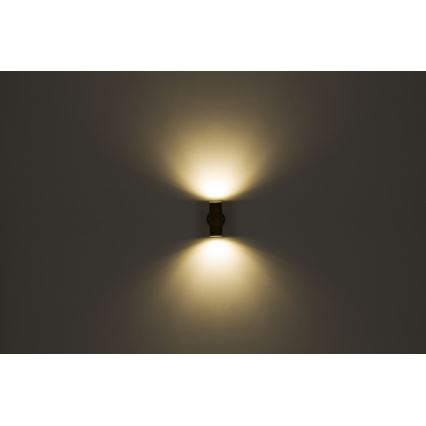 Globo - Lauko sieninis šviestuvas 2xGU10/35W/230V IP44