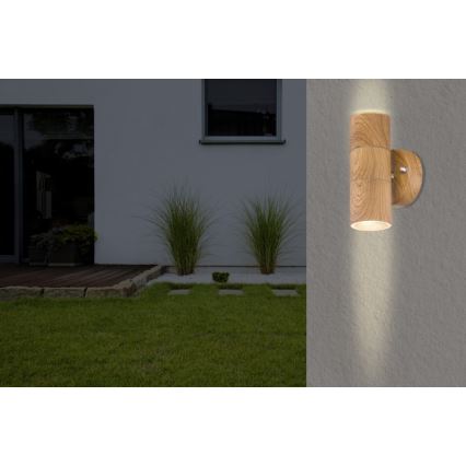 Globo - Lauko sieninis šviestuvas 2xGU10/35W/230V IP44