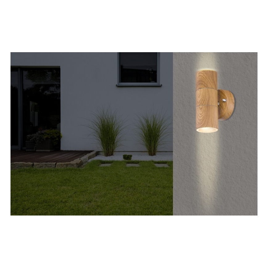 Globo - Lauko sieninis šviestuvas 2xGU10/35W/230V IP44