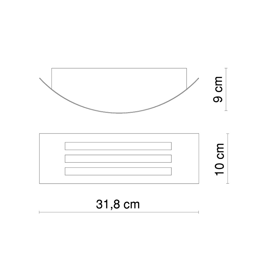 Globo 32094 - LED lauko šviestuvas CORNUS 1xE27/20W/230V