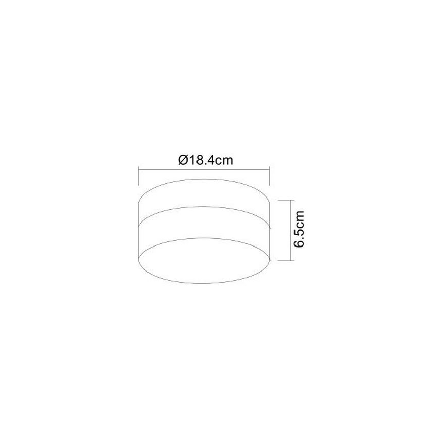 Globo - Vonios šviestuvas 1xE27/60W/230V diametras 18,4 cm IP44