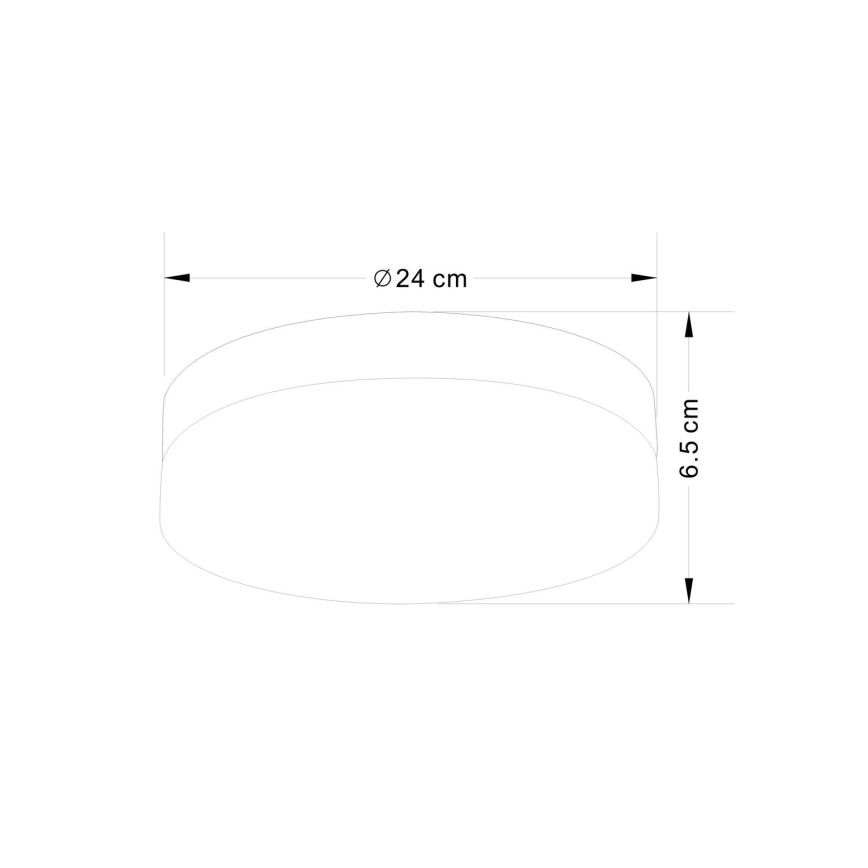 Globo - Vonios šviestuvas 2xE27/40W/230V diametras 24 cm IP44