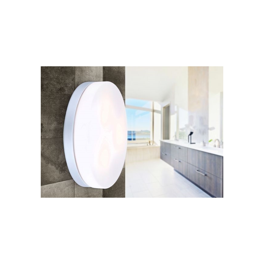 Globo - Vonios šviestuvas 3xE27/40W/230V diametras 30 cm IP44