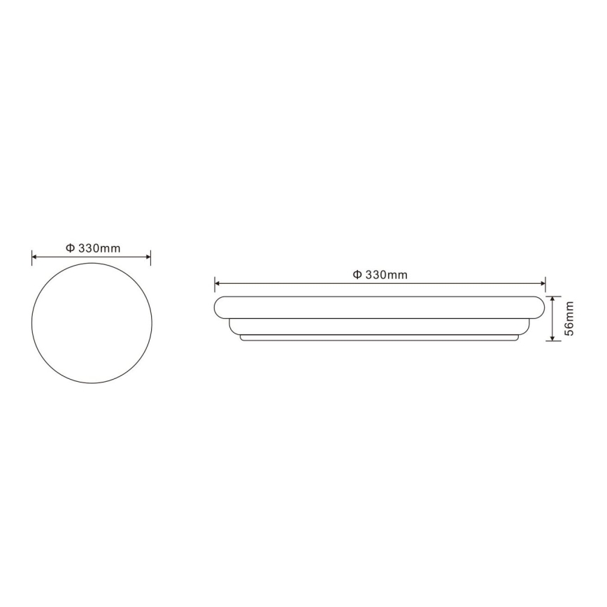 Globo - LED lubinis lauko šviestuvas 1xLED/24W/230V IP54