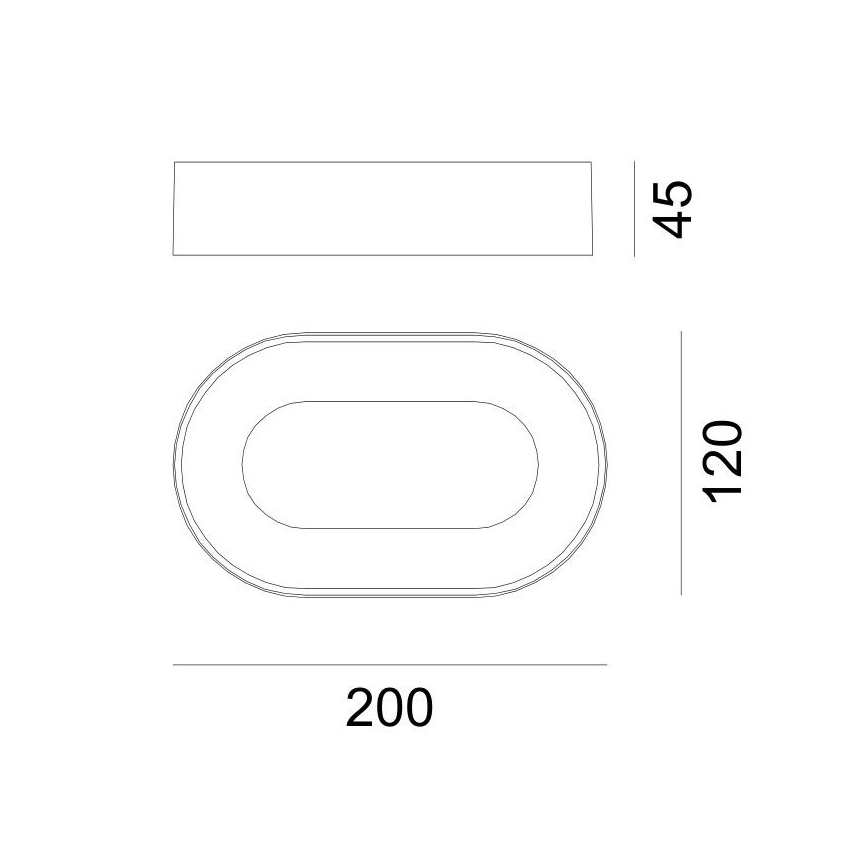 Globo - LED Lauko sieninis šviestuvas LED/12W/230V IP65