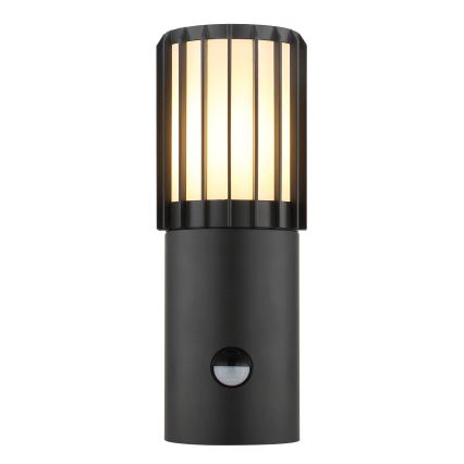 Globo - Lauko sieninis šviestuvas su jutikliu 1xE27/15W/230V IP54