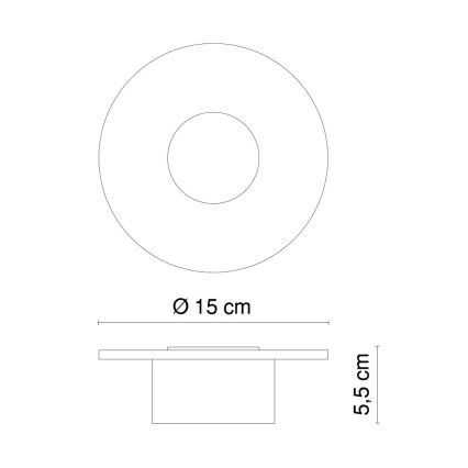 GLOBO 32401 - LED lauko šviestuvas DANA 10xLED/0,06W/3V/230V IP44