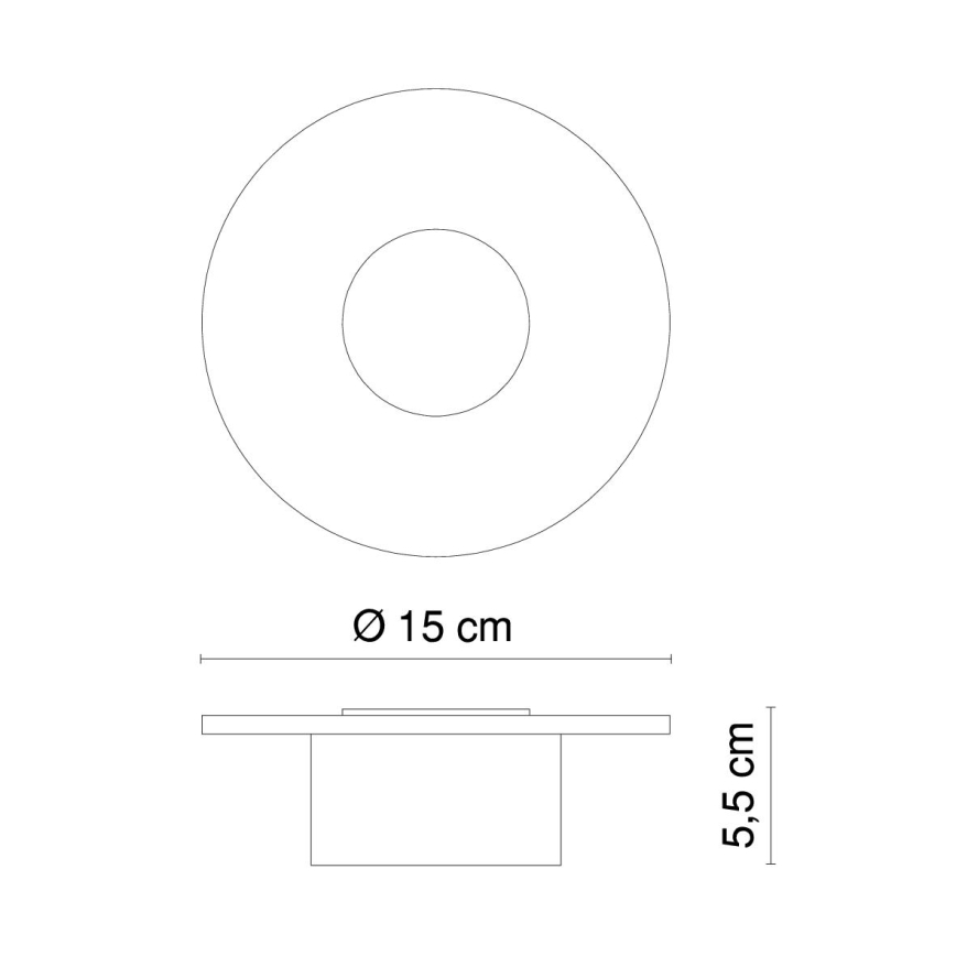GLOBO 32401 - LED lauko šviestuvas DANA 10xLED/0,06W/3V/230V IP44
