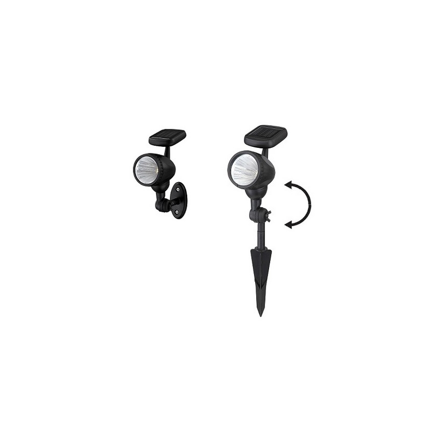 Globo - LED Saulės šviestuvas 3xLED/0,06W IP44