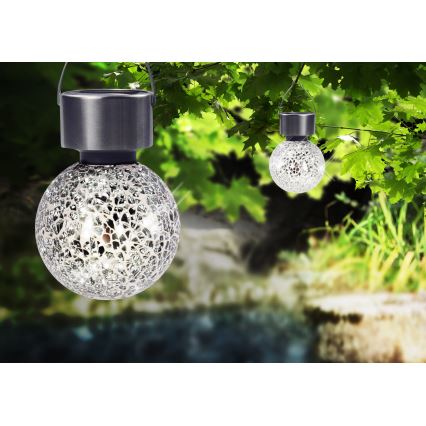 Globo 33056 - Saulės šviestuvas LED/0,06W/3,2V IP44 400 mAh