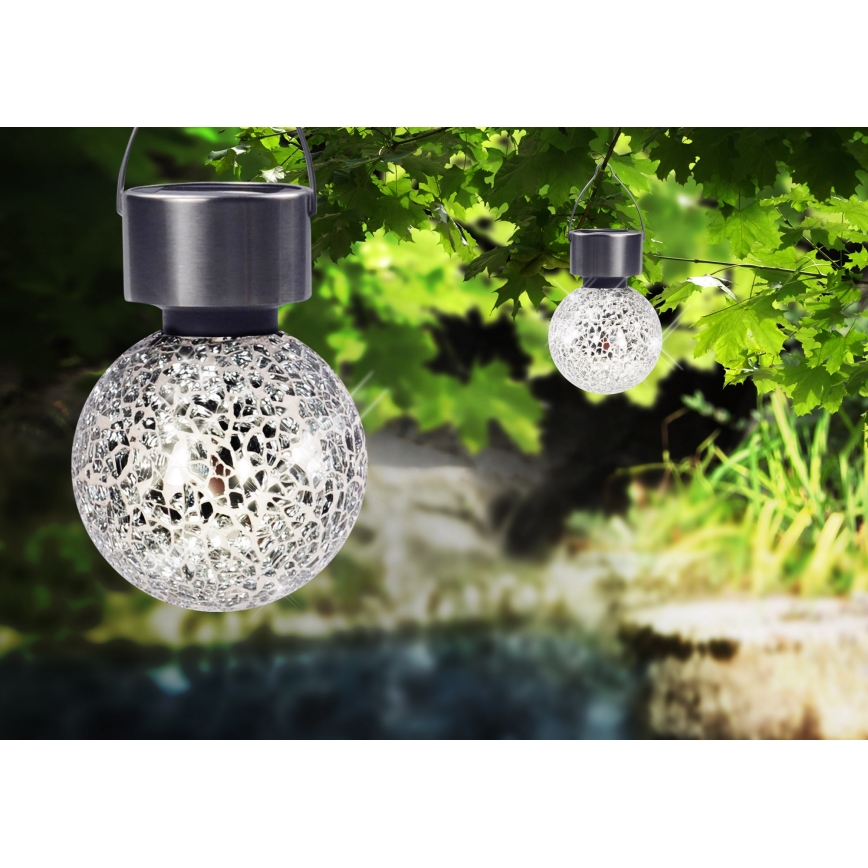 Globo 33056 - Saulės šviestuvas LED/0,06W/3,2V IP44 400 mAh