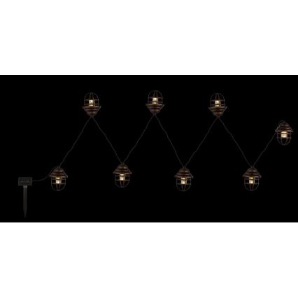 Globo - LED Saulės energijos dekoratyvinis šviestuvas 8xLED/3,2V IP44