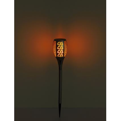 Globo - LED apšvietimas, įkraunamas saulės energija LED/3,6W/3V 1800K IP44 blizgus chromas