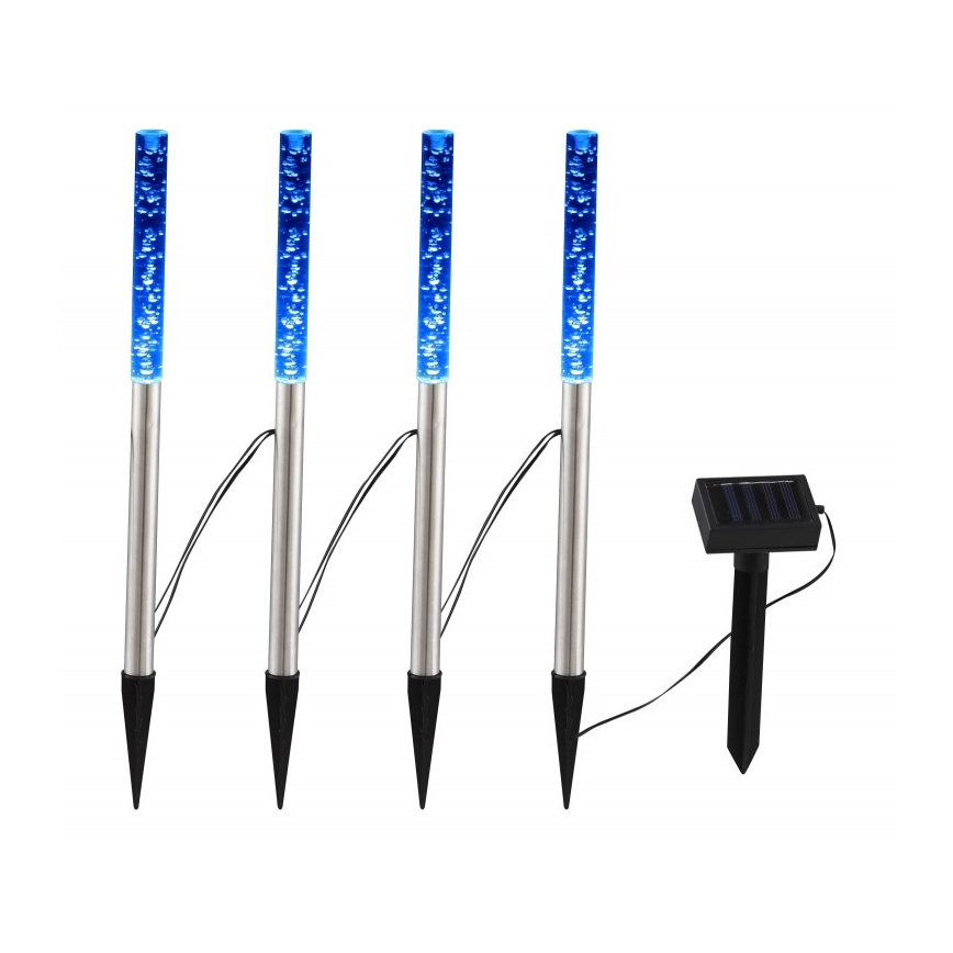Globo 33247 - 4x LED saulės šviestuvų rinkinys 4xLED/0,07W IP44 600 mAh