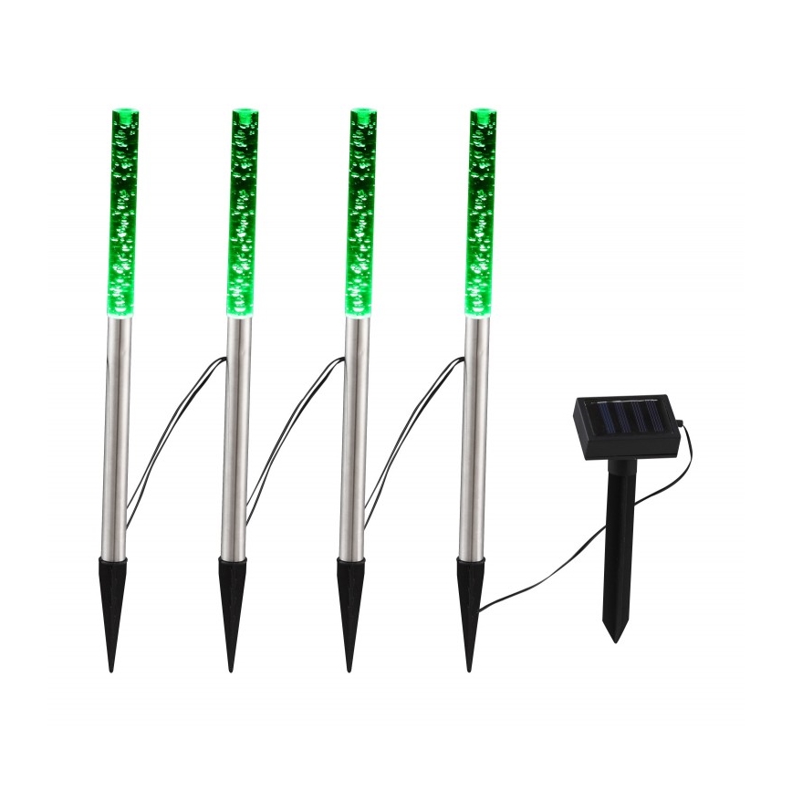 Globo 33247 - 4x LED saulės šviestuvų rinkinys 4xLED/0,07W IP44 600 mAh