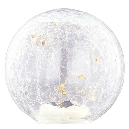 Globo - LED šviestuvas, įkraunamas saulės energija 15xLED/0,06W/3,2V diametras 15 cm IP44