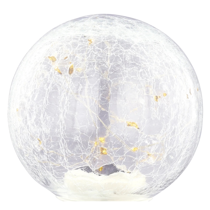 Globo - LED šviestuvas, įkraunamas saulės energija 15xLED/0,06W/3,2V diametras 15 cm IP44