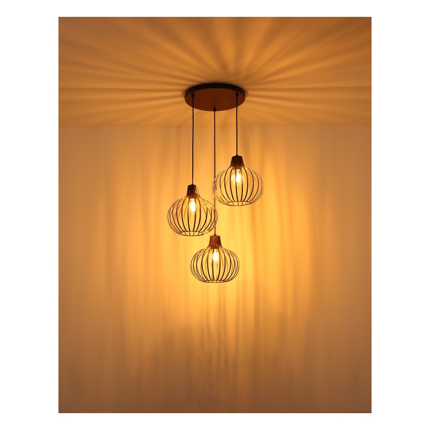 Globo - Pakabinamas šviestuvas ant laido 3xE27/40W/230V