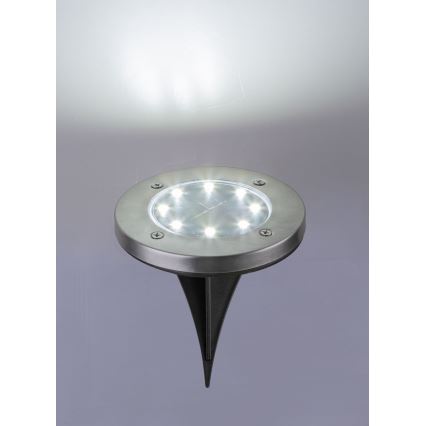 Globo - KOMPLEKTAS 2x LED apšvietimas, įkraunamas saulės energija LED/0,8W/3V IP44 300 mAh