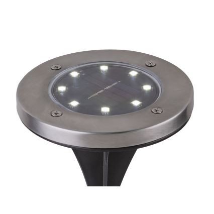 Globo - KOMPLEKTAS 2x LED apšvietimas, įkraunamas saulės energija LED/0,8W/3V IP44 300 mAh