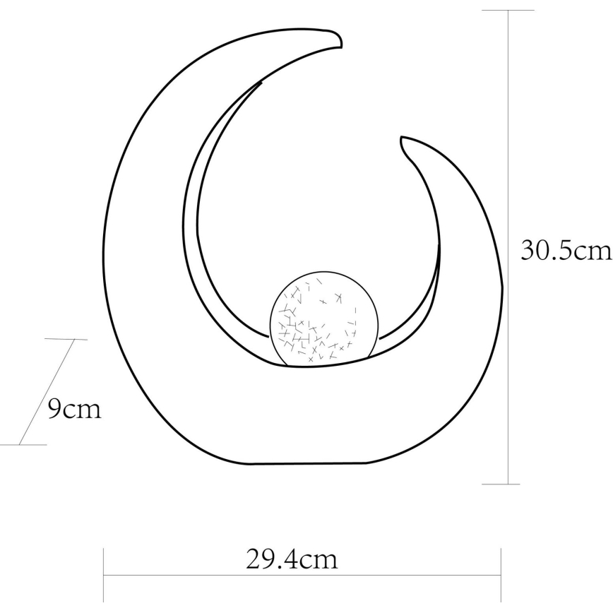 Globo - LED Saulės energijos šviestuvas LED/0,02W/3V IP44
