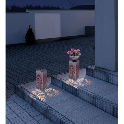 Globo - LED saulės šviestuvas su gėlių vazonu LED/3V IP44 300 mAh