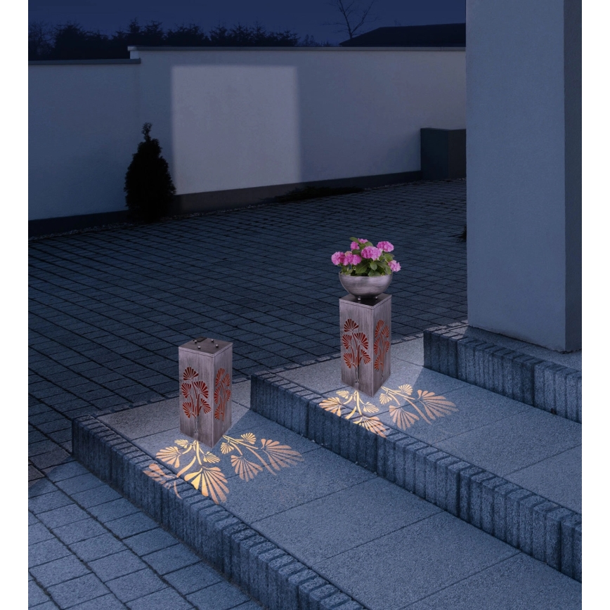 Globo - LED saulės šviestuvas su gėlių vazonu LED/3V IP44 300 mAh