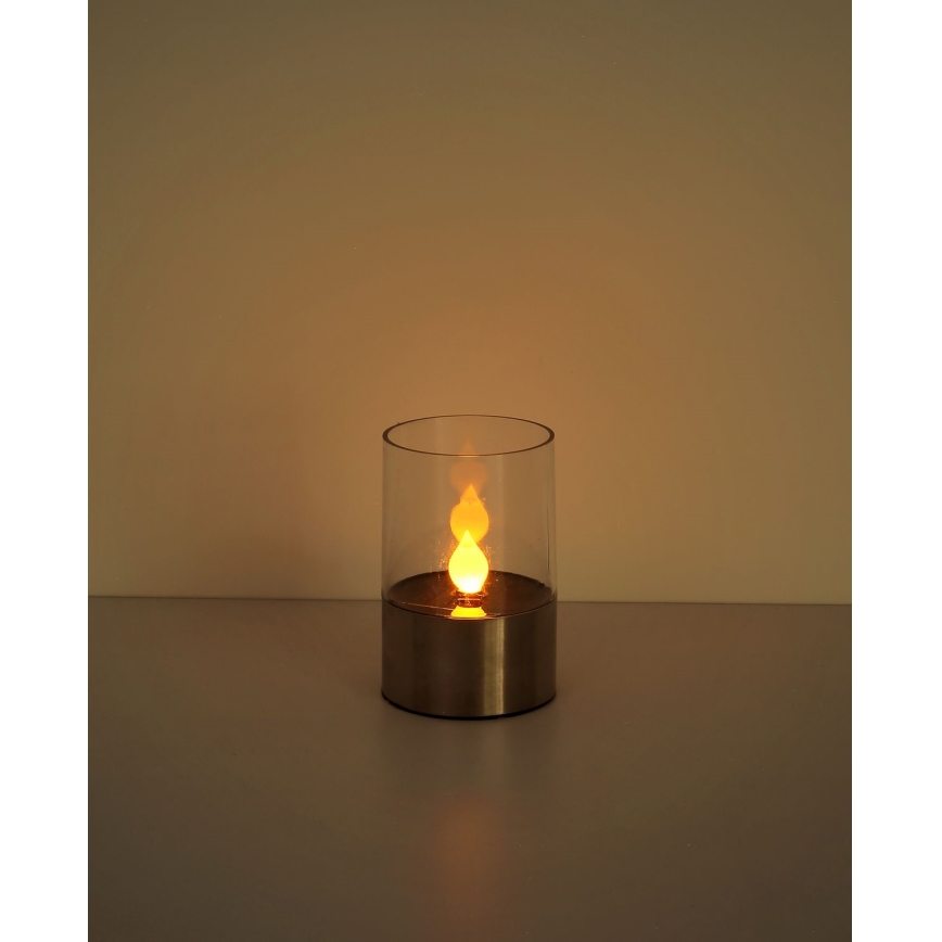 Globo - LED apšvietimas, įkraunamas saulės energija LED/0,06W/3,2V 1800K IP44 100 mAh