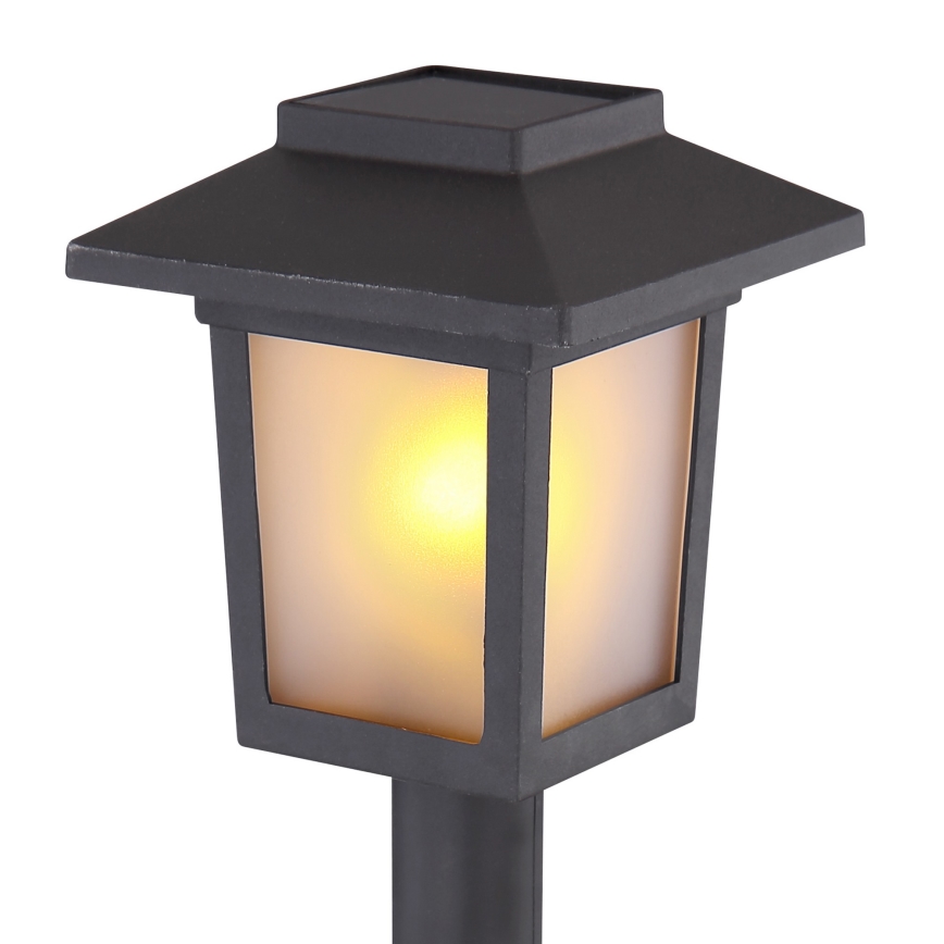 Globo - KOMPLEKTAS 3x LED šviestuvas, įkraunamas saulės energija 3xLED/1,2V IP44 200 mAh