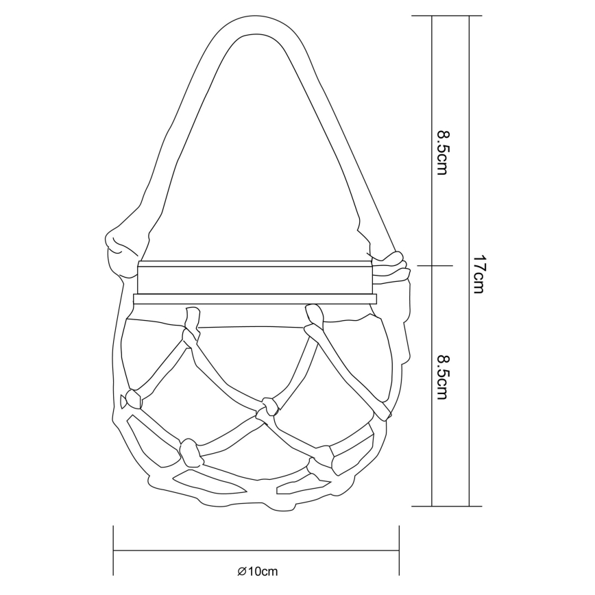 Globo - LED apšvietimas, įkraunamas saulės energija LED/0,06W/3,2V IP44