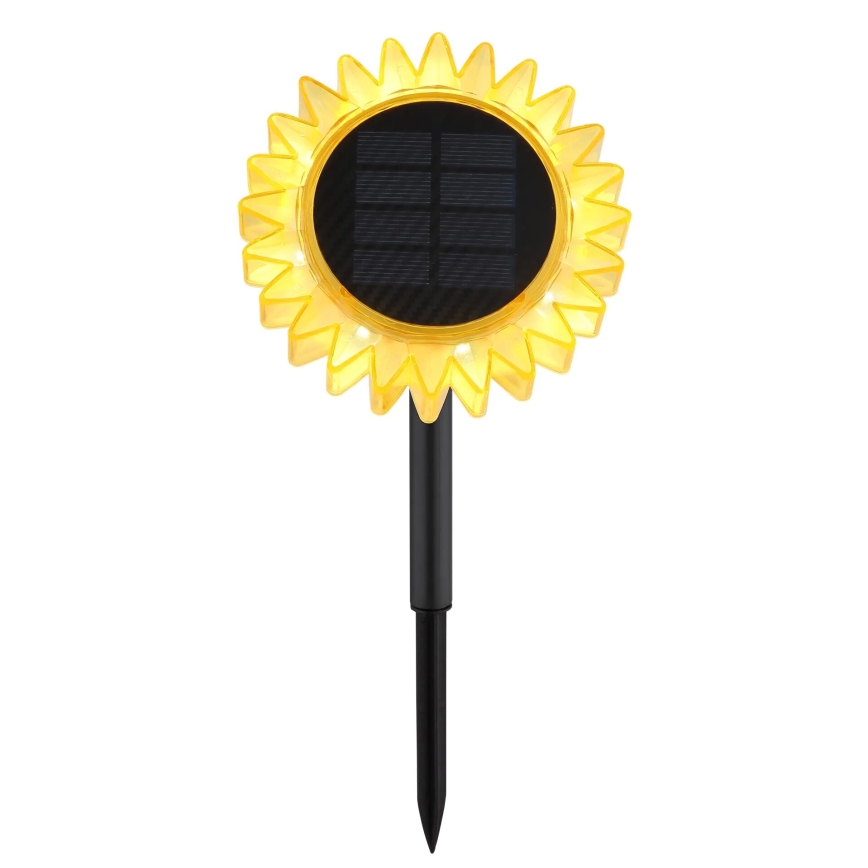 Globo - LED apšvietimas, įkraunamas saulės energija LED/0,06W/3V slunečnice IP44 800 mAh