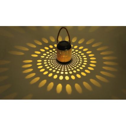 Globo - LED apšvietimas, įkraunamas saulės energija LED/0,06W/3V 3000K IP44 bambukas