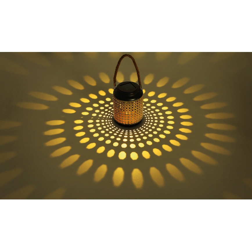 Globo - LED apšvietimas, įkraunamas saulės energija LED/0,06W/3V 3000K IP44 bambukas