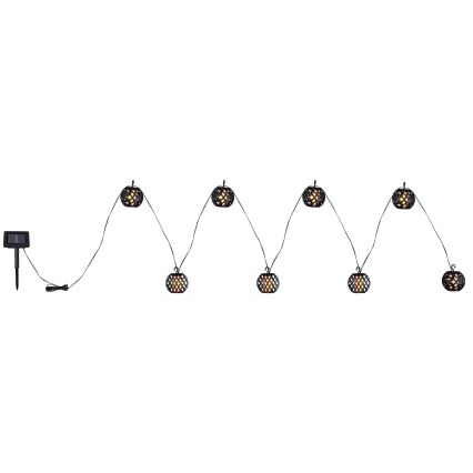 Globo - LED Saulės Dekoratyvinė girlianda 98xLED/0,1W/3V 410 cm IP44