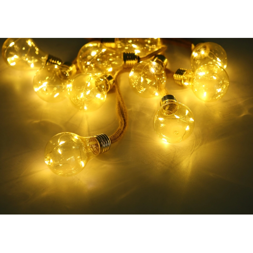 Globo - LED Saulės Dekoratyvinė girlianda 50xLED/0,06W/3,2V 570 cm IP44