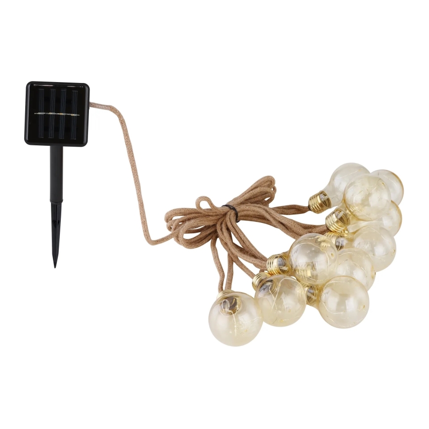 Globo - LED Saulės Dekoratyvinė girlianda 50xLED/0,06W/3,2V 570 cm IP44