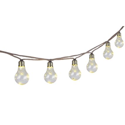 Globo - LED Saulės Dekoratyvinė girlianda 50xLED/0,06W/3,2V 570 cm IP44