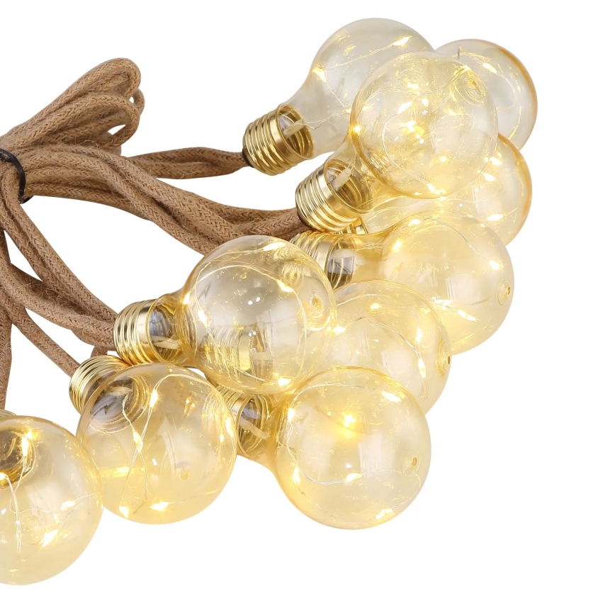 Globo - LED Saulės Dekoratyvinė girlianda 50xLED/0,06W/3,2V 570 cm IP44